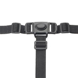 High Chair Straps, 3 Point Harness Straps Belt for Child Kid Chair Strap for IKEA High Chair Seat Belt Clips(Black)