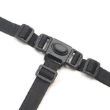 High Chair Straps, 3 Point Harness Straps Belt for Child Kid Chair Strap for IKEA High Chair Seat Belt Clips(Black)