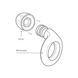 Loop Quiet Ear Plugs for Noise Reduction–Super Soft, Reusable Hearing Protection in Flexible Silicone for Sleep,Noise Sensitivity