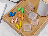 Earplugs for Sleeping Noise Cancelling, Reusable Ear Plugs– Super Soft, Silicone Ear Plug, for Sleeping 5 Pairs,Concerts(5Colors)