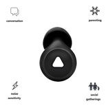 Earplugs for Sleeping Noise Cancelling, Reusable Noise-Reducing Earplugs, Perfect for Sleep, Focus, Noise Sensitivity & Travel
