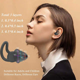Ear Plugs for Noise Reduction, Reusable Silicone Anti-Noise Earplugs for Sleeping Snoring Traveling Studying Working