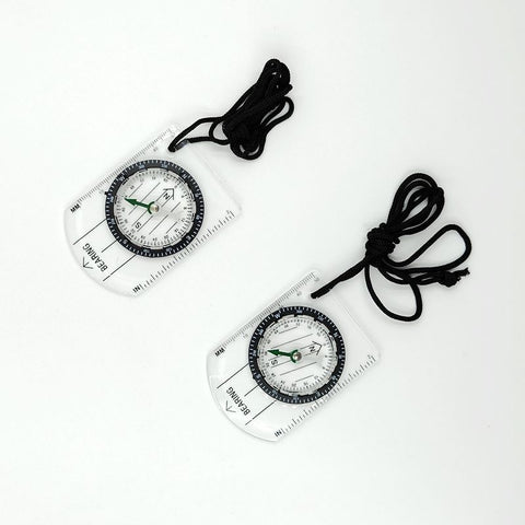 Orienteering Compass - Boy Scout Compass Kids - Children Compasses for Map Reading - Baseplate Compass Survival（2pcs） In Australia - Darrahopens