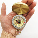 Gold Brass Pocket Compass for Camping, Hiking, Wilderness Backpacking, Survival Gear Pack Orienteering Hunting Navigation Tool In Australia - Darrahopens