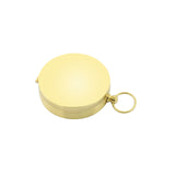 Gold Brass Pocket Compass for Camping, Hiking, Wilderness Backpacking, Survival Gear Pack Orienteering Hunting Navigation Tool