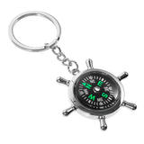 Compass Keychain Key Ring Key Camping Accessories Men Compass Survival Compass Keyring Hiking Small Compass Keyring In Australia - Darrahopens