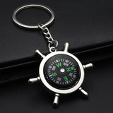 Compass Keychain Key Ring Key Camping Accessories Men Compass Survival Compass Keyring Hiking Small Compass Keyring In Australia - Darrahopens