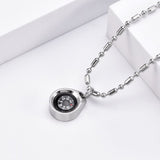 Mini Grade Compass, Pocket Survival Compass, Waterproof Hiking Compass, Special Necklace Compass-Survival Hiking Gear for Women