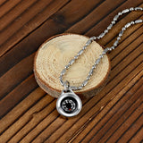 Mini Grade Compass, Pocket Survival Compass, Waterproof Hiking Compass, Special Necklace Compass-Survival Hiking Gear for Women In Australia - Darrahopens