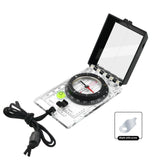 Lightweight Orienteering Baseplate Compass for Hiking, Backpacking, and Survival Navigation | Professional Grade Compass In Australia - Darrahopens