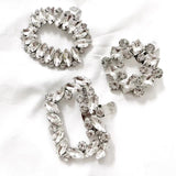 3 Pair Rhinestone Shoe Clips  Metal Shoe Decoration Detachable Women Flats Heels Accessories Shoe Buckle In Australia - Darrahopens