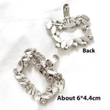 3 Pair Rhinestone Shoe Clips  Metal Shoe Decoration Detachable Women Flats Heels Accessories Shoe Buckle In Australia - Darrahopens