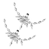 1 Pair Pearl Shoe Clips Rhinestone Crystal Bridal Shoe Buckles Decorative Flower Shoe Charms Floral Shoe Decoration for Wedding In Australia - Darrahopens