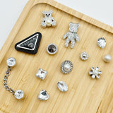 Shoe Charms for Women Girls,Golden Bling Charms for Sandals,Bling Chain Charms Flower Decoration Cute Shoe Accessories for Party In Australia - Darrahopens