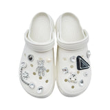 Shoe Charms for Women Girls,Golden Bling Charms for Sandals,Bling Chain Charms Flower Decoration Cute Shoe Accessories for Party In Australia - Darrahopens
