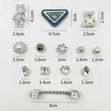 Shoe Charms for Women Girls,Golden Bling Charms for Sandals,Bling Chain Charms Flower Decoration Cute Shoe Accessories for Party In Australia - Darrahopens