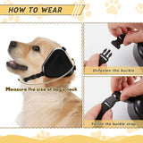 Dog Noise Protection Ear Muffs for Dogs Hearing Protection for Dogs Noise Cancelling Headphones for Dogs (Black) In Australia - Darrahopens