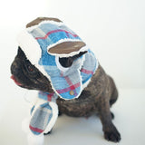 Bull Dog Costume - Warm Flap Ear Wrap Hood for Pet,Warm Scarf for Pet,Dog Outfit for Winters, Halloween,Christmas Birthday Pparty In Australia - Darrahopens