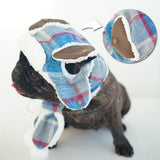 Bull Dog Costume - Warm Flap Ear Wrap Hood for Pet,Warm Scarf for Pet,Dog Outfit for Winters, Halloween,Christmas Birthday Pparty In Australia - Darrahopens