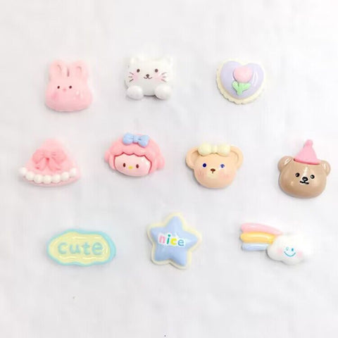 20 Pcs Unisex-Adult Cute Shoe Decoration Charms for Crocs Sandals, Resin Cartoon Flower Pearl Chain Accessories for Girls Women In Australia - Darrahopens
