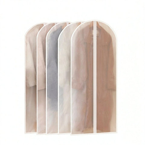 Garment Storage Bag with Zipper, Translucent, Suits, Dresses, Costumes, 5 Pcs Garment Covers Bag Seasonal Jacket & HIGH STORAGE In Australia - Darrahopens