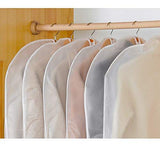 Garment Storage Bag with Zipper, Translucent, Suits, Dresses, Costumes, 5 Pcs Garment Covers Bag Seasonal Jacket & HIGH STORAGE