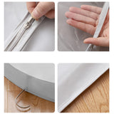 6Pcs Garment Bags for Hanging Clothes Suit Bags, Dust-Proof Clothes Cover Bag with Full-Length Zipper, Clear Hanging Garment Bag In Australia - Darrahopens