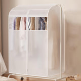 Clothes Storage Bags with Zipper Visual Window Transparent Garment Bags,Suit Bags for Closet Storage and Travel(Size: 80x60x90cm) In Australia - Darrahopens