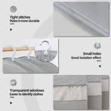 Suit Bags for Closet Storage,Garment Bags for Hanging Clothes, Garment Bags for Hanging Clothes(Set of 4) In Australia - Darrahopens