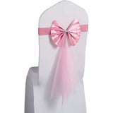 Chair sashesChair Protector Seat Covers Sashes,Chair Sashes Bows Chair Bands Ties Colourful Satin Sash Wedding Chair Bow (2 pcs) In Australia - Darrahopens