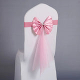 Chair sashesChair Protector Seat Covers Sashes,Chair Sashes Bows Chair Bands Ties Colourful Satin Sash Wedding Chair Bow (2 pcs) In Australia - Darrahopens