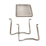 Foldable Legs-Stainless Steel Grill Grate for Gas Stove-Ultralight mini Campfire Stand-Portable Grill Grid for Backpacking/Camping