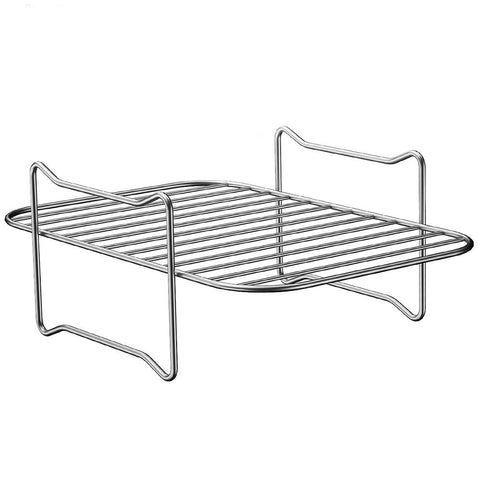 Air Fryer Rack for Double Basket Air Fryer - Stainless Steel Multi-Layer Rack, Dehydrating Rack, (2-Pack) In Australia - Darrahopens