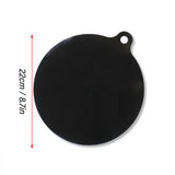 Stove Top Covers for Electric Stove, Heat Resistant Stove Top Cover Fireproof Prevent Slip Multipurpose Stove Cover (Round 22cm)