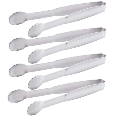 Mini Serving Tongs 3.9-Inch Stainless Steel Small Appetizer Tongs, Set of 4
Buffet Tongs, Stainless Steel Food Tong Serving Tong