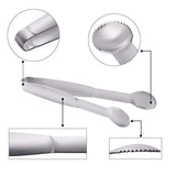 Mini Serving Tongs 3.9-Inch Stainless Steel Small Appetizer Tongs, Set of 4
Buffet Tongs, Stainless Steel Food Tong Serving Tong