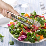 Serving Tongs Kitchen Tongs,Buffet Tongs, Stainless Steel Food Tong Serving Tong,small tongs 6 Pack (7 Inch) In Australia - Darrahopens
