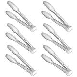 6 Pack Serving Tongs Kitchen Tongs, Buffet Tongs, Stainless Steel Food Tong Serving Tong, small tongs （6pcs） In Australia - Darrahopens