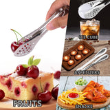 Serving Tongs, Small Kitchen Tongs,Stainless Steel small tongs, Appetizer Tongs Ice Tongs Mini Sugar Tongs（2pcs） In Australia - Darrahopens