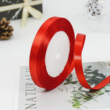 Satin Ribbon Polyester Thin Solid Fabric Ribbons Roll for Gift Wrapping Invitation,Floral,Balloons,Party,Wedding Decoration（4pcs）