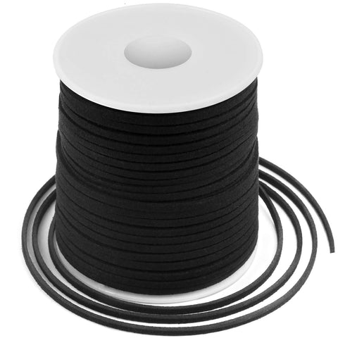 Leather String, Flat Suede Cord Faux Leather Cord Thin Leather Lace for Bracelets, Necklaces, Jewelry Making and Art Crafts In Australia - Darrahopens