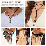 Leather String, Flat Suede Cord Faux Leather Cord Thin Leather Lace for Bracelets, Necklaces, Jewelry Making and Art Crafts In Australia - Darrahopens
