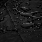 Heavy-Gauge Reinforced Vinyl Outdoor Chaise Lounge Cover, Outdoor Waterproof Chaise Lounge Cover, black In Australia - Darrahopens