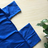Chaise Lounge Cover Pool Chair Cover Soft and Quick Dry Beach Chair Towel Cover with Pocket, Blue 85" L x 30" W