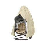 Egg Chair Cover, Waterproof Swing Egg Chair Cover with Zipper, Wind-Proof Swing Chair Cover with Bottom Buckle