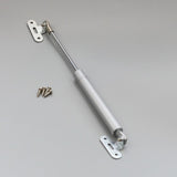 Copper Door Lift Support Gas Hydraulic Spring Hinge Cabinet Door Kitchen Cupboard Hinges Furniture Hardware (Color : Silver)