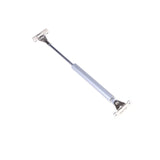 Copper Door Lift Support Gas Hydraulic Spring Hinge Cabinet Door Kitchen Cupboard Hinges Furniture Hardware (Color : Silver)