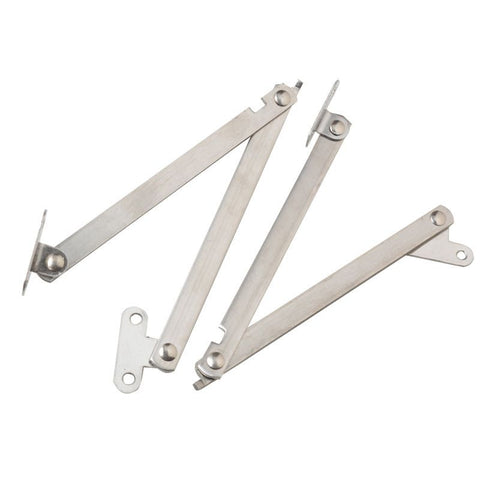 Stainless Steel Rotatable Folding Lid Support Hinge for Furniture Cabinet Pack of 2
Lid Support Hinge Rotatable Folding