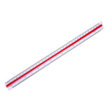Architectural Scale, Scale Ruler, 12 inch, White, Scale Ruler Contractor, Architect Scal, Scaling Ruler, Drawing Ruler In Australia - Darrahopens