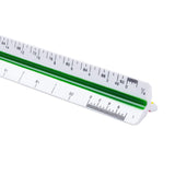 Architectural Scale, Scale Ruler, 12 inch, White, Scale Ruler Contractor, Architect Scal, Scaling Ruler, Drawing Ruler In Australia - Darrahopens